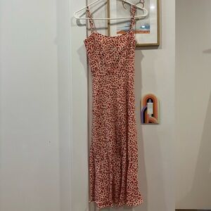 Floral Realisation Par Midi Dress